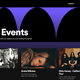 Spotify Ticket’s interface currently lists seven upcoming shows from various artists.